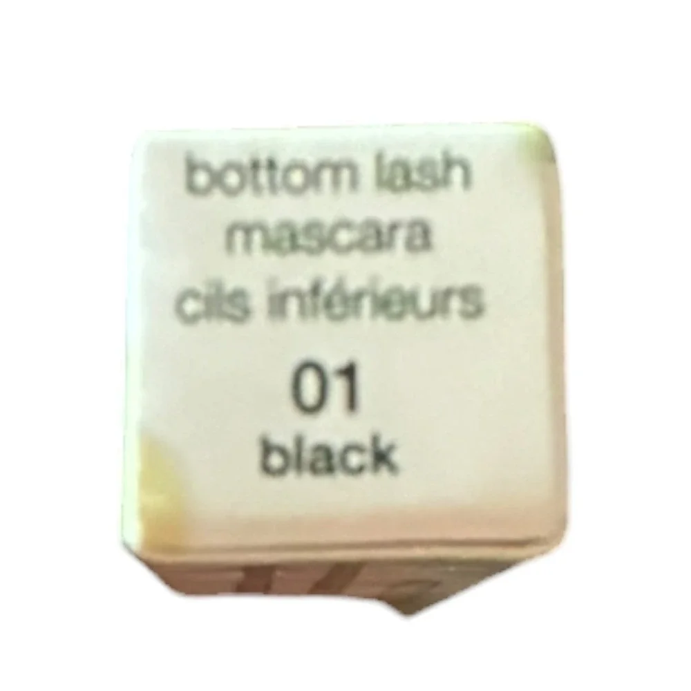 Clinique Bottom Lash Mascara 01 Black Precision Micro Brush Long Wear NIB New